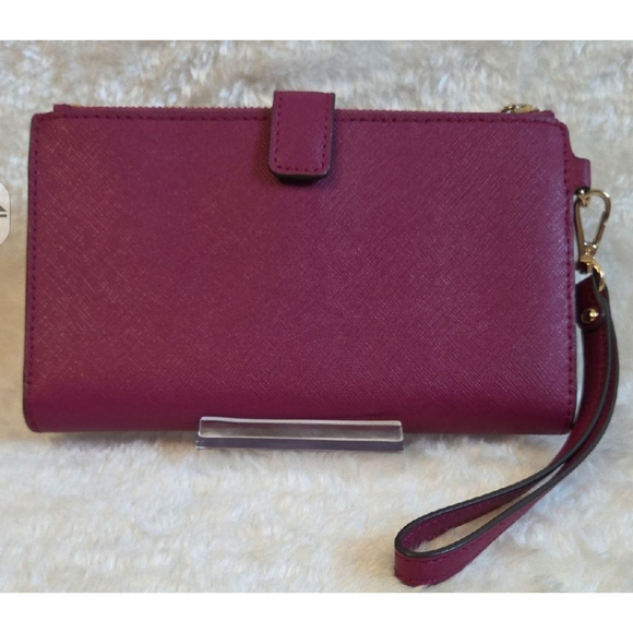 Women's Michael Kors Purple Wallet One Size - Picture 3 of 3